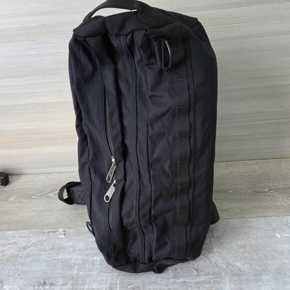 The North Face Black Backpack Convertible Duffel Small Travel Day Pack Bag - Picture 4 of 15